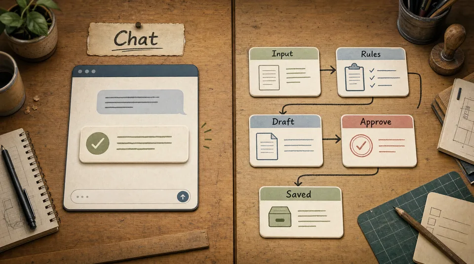 Cover image for The Difference Between ChatGPT and an AI Workflow