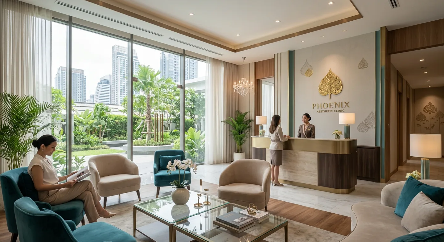 Modern clinic interior