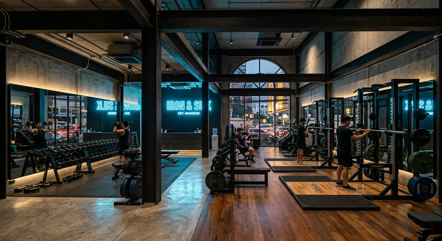 Iron & Silk Interior