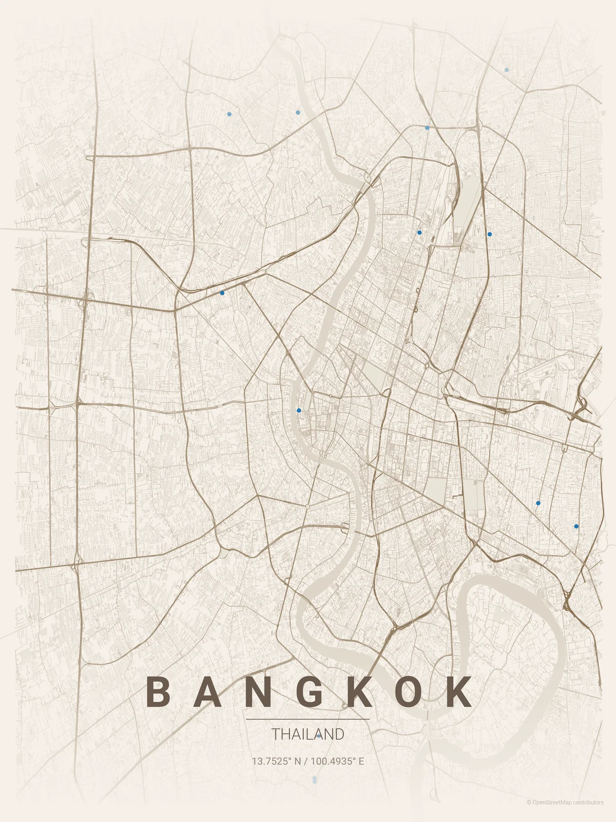 Bangkok marketing landing page preview
