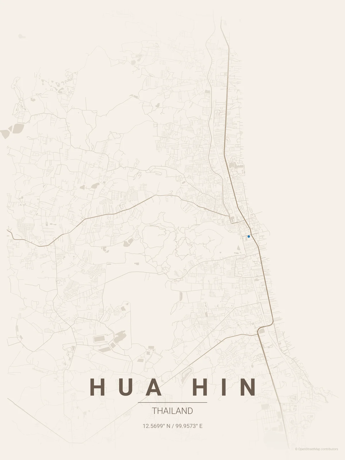 Hua Hin marketing landing page preview