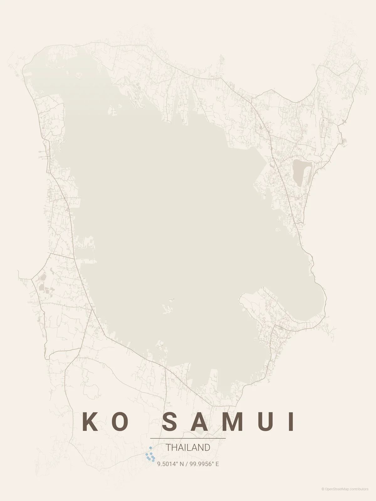 Koh Samui marketing landing page preview