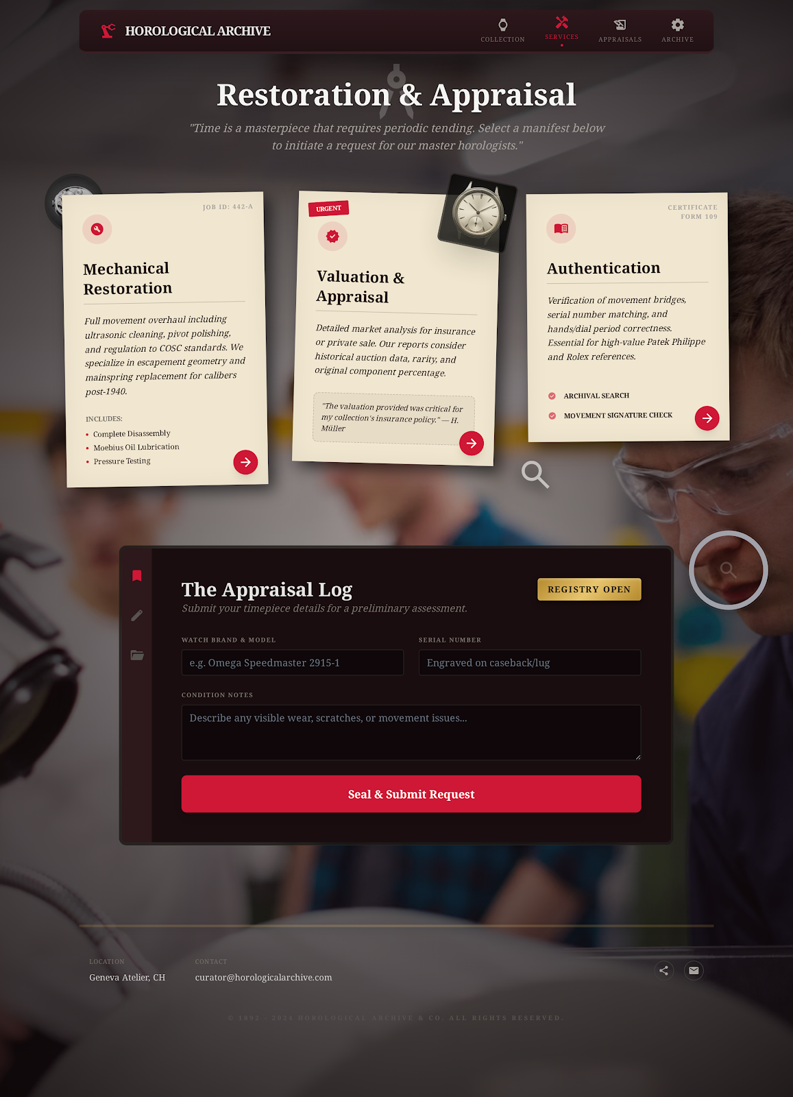 Vintage Collector screen 2